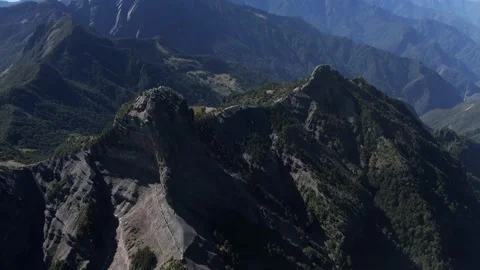 Daba jian mountain Stock Footage 141277496