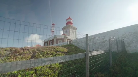 Dabo Da Roca Light House Stock Footage 70319243