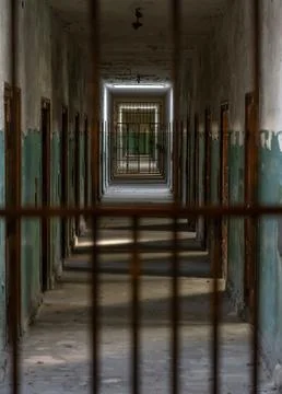 Dachau camp, the first concentration camp in Germany during World War II, his Stock Photos