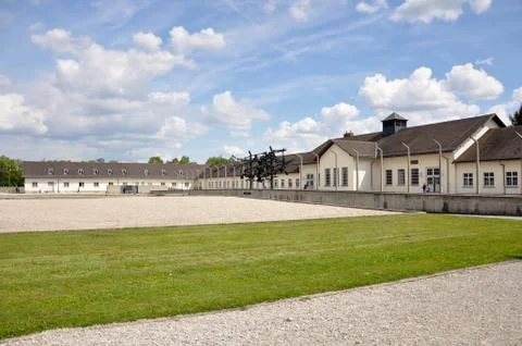 Dachau concentration camp Stock-Fotos