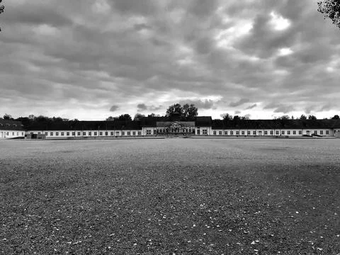 Dachau concentration camp Stock Photos