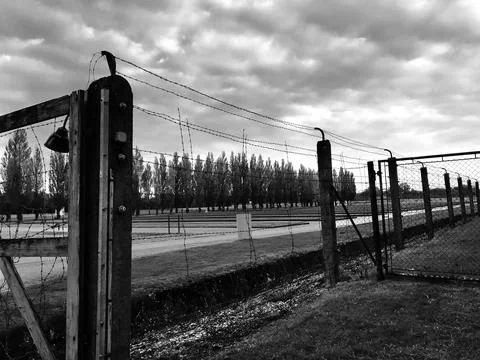 Dachau concentration camp Stock Photos