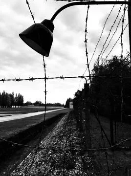 Dachau concentration camp Stock Photos