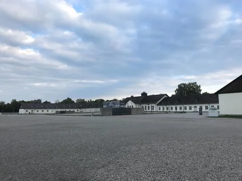 Dachau concentration camp Stock Photos