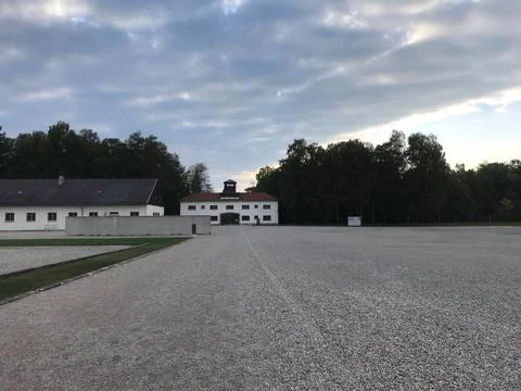 Dachau concentration camp Foto stock