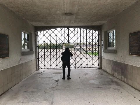Dachau concentration camp Stock Photos