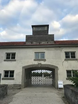 Dachau concentration camp Stock Photos