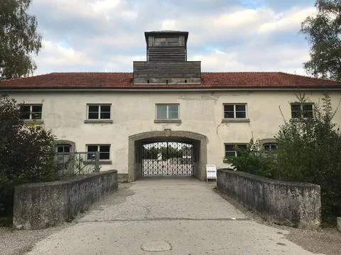 Dachau concentration camp Stock Photos