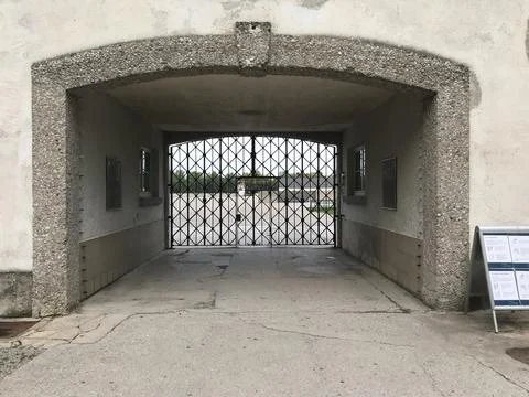 Dachau concentration camp Stock Photos