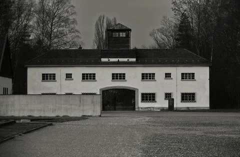 Dachau concentration camp. Stock Photos