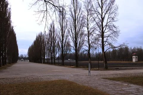 Dachau concentration camp Stock Photos