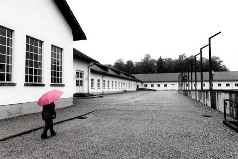 Dachau in Germany. Stock Photos