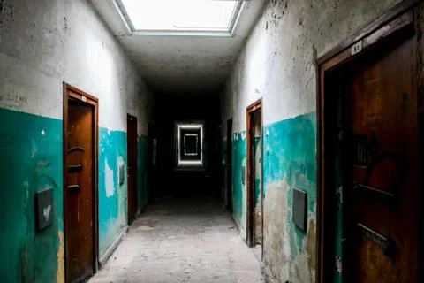 Dachau's bunker Stock Photos