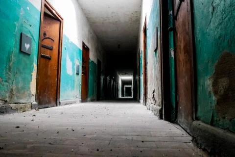 Dachau's bunker Stock Photos