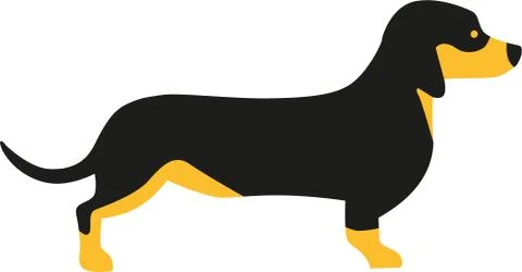 Dachshund Stock Illustration