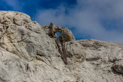 Dachstein mountain range in Austria Alps Stock Photos