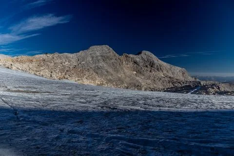 Dachstein mountain range in Austria Alps Foto stock