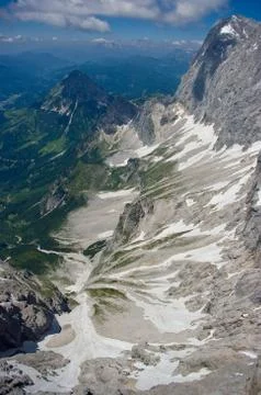 Dachstein mountain range. Stock Photos