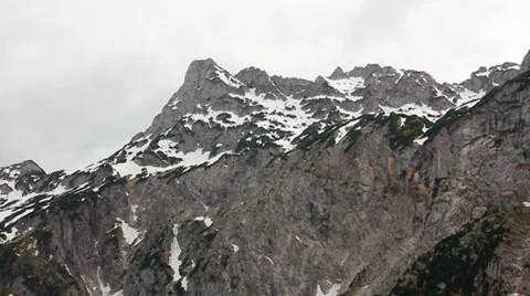 Dachstein mountains in a cloud Stock Footage 31881818