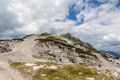 Dachstein Mountains Landscape Stock Photos