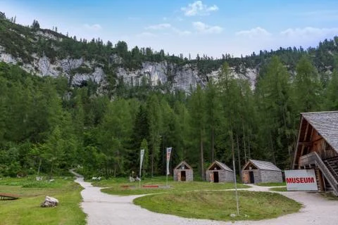 Dachstein museum, cave Stock Photos