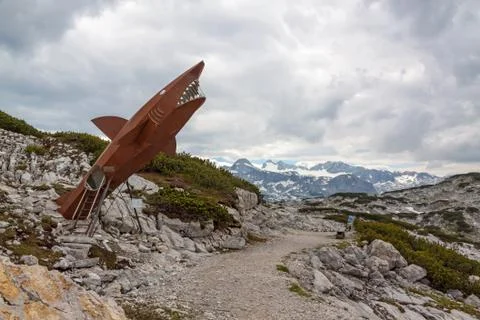 Dachstein Shark Foto stock