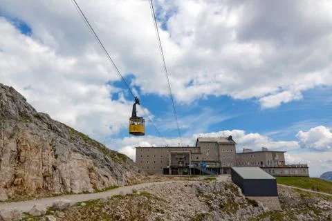 Dachstein Summit Station Stock Photos