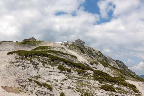 Dachstein Summit Station Stock Photos