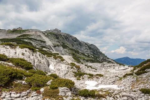 Dachstein Summit Station Stock Photos
