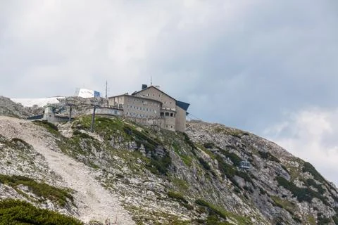 Dachstein Summit Station Stock Photos