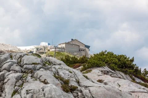 Dachstein Summit Station Stock Photos