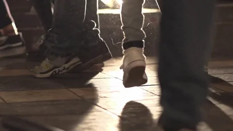 Dacing slowmotion 스톡 동영상 82053281