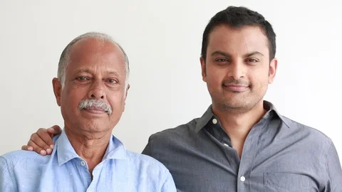 Dad and lad Video stock 88425497