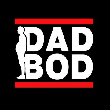 DAD BOD Stock-Illustration