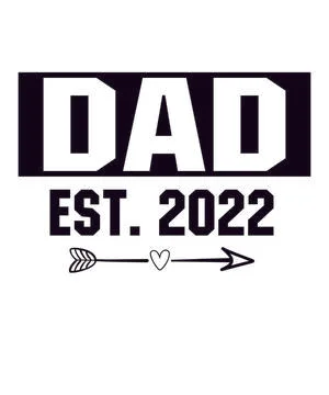 DAD Est. 2022 Stock Illustration