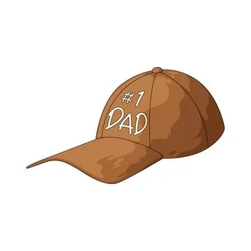 Dad hat illustration Stock Illustration