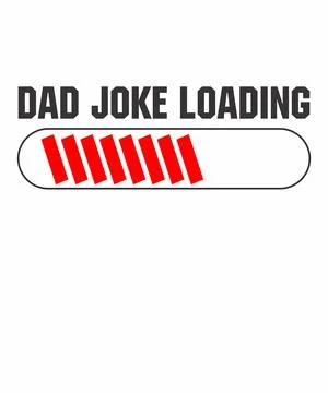 Dad Joke Loading Stock Illustration
