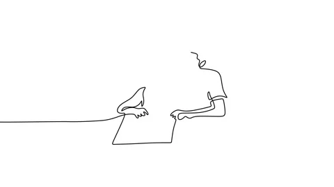 A daddy teaches his son how to paint correct and beautiful on paper Stock Footage 227449889