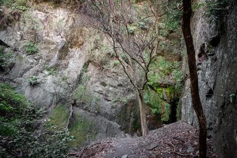 Daddy Watson's Cave Foto stock