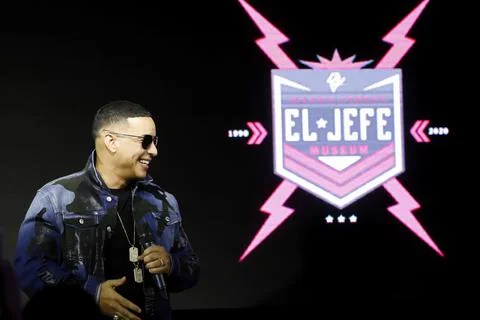 Daddy Yankee El Jefe Museum opens in San Juan, Puerto Rico - 21 Nov 2019 Stock Photos