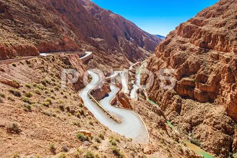 Dades Gorge, Morocco Stock Photos