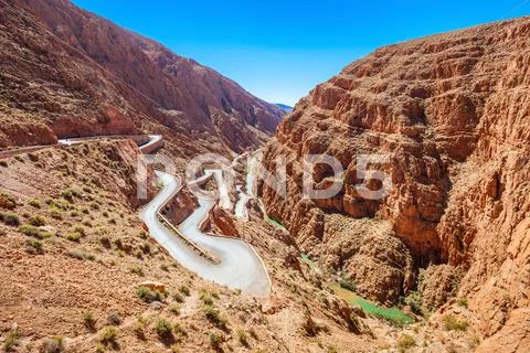 Dades Gorge, Morocco Stock Photos