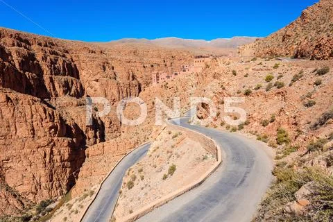 Dades Gorge, Morocco Stock Photos