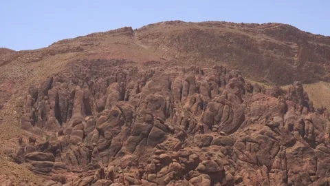 Dades Gorges in Morocco, Real Time 库存影片 245450056