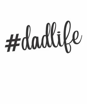 Dadlife Illustrazione stock
