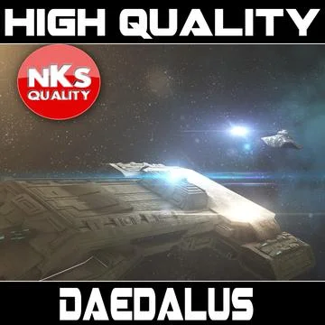 Daedalus - Stargate 3D Model