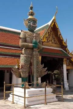 Daemon statue Stock Photos