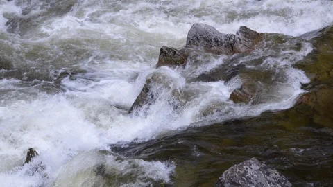 Dagger Falls in Idaho Stock Footage 91362281