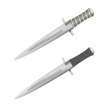 Dagger knife Stock Illustration