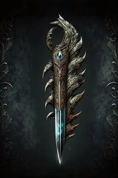 Dagger of venom Stock Illustration